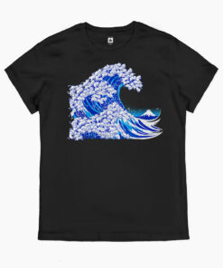 Kanagawa Cat Wave T-Shirt