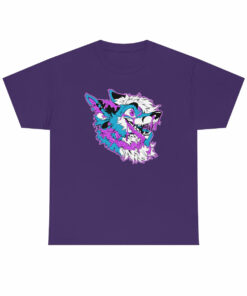 Light Blue and Pink – T-Shirt