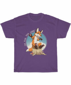 Oh For Fox Sake White Text – T-Shirt