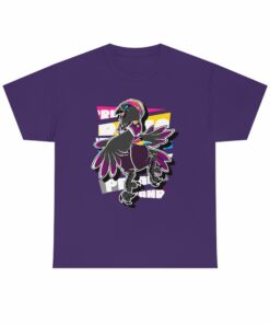 Panromantic Pride Munin Raven – T-Shirt