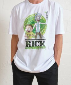 Rick and Morty Splatter T-Shirt