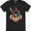 Samurai Duel over Ramen T-Shirt