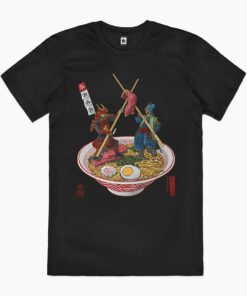 Samurai Duel over Ramen T-Shirt
