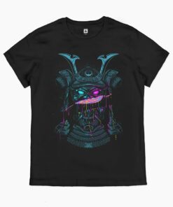 Samurai Mask Liquid Cut T-Shirt