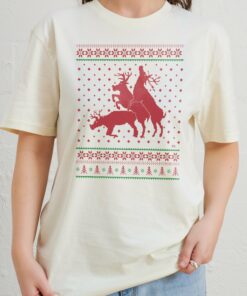 Sexing Reindeer Ugly Jumper T-Shirt