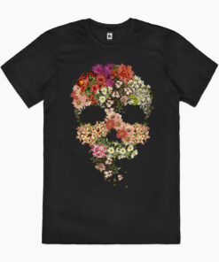 Skull Floral Decay T-Shirt