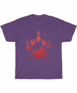 Splash Red Bear – T-Shirt