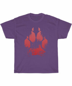Splash Red Canine – T-Shirt