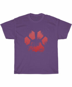 Splash Red Feline – T-Shirt
