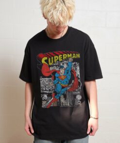 Superman Comic Panel T-Shirt