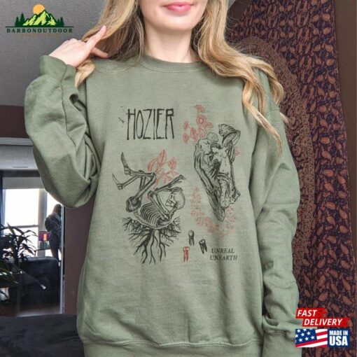 Hozier 2023 Vintage Sweatshirt No Grave Can Hold My Body Down In A Week Shirt Unisex