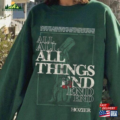 Hozier All Thing End Shirt Music No Grave Can Hold My Body Down T-Shirt Classic