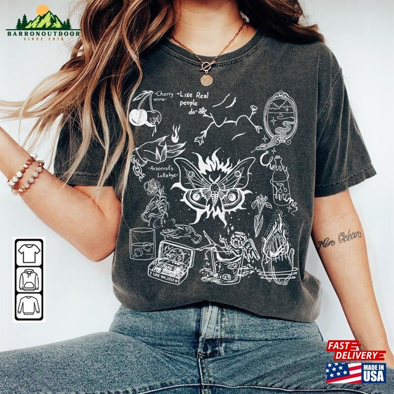 Hozier Doodle Art Shirt Vintage Lyric Tattoo Album Graphic Design Tour 2023 Gift For Fan Sweatshirt Hoodie Da2605dt Classic Hozier Doodle Art Shirt Vintage Lyric Tattoo Album Graphic Design Tour 2023 Gift For Fan Sweatshirt Hoodie Da2605dt Classic