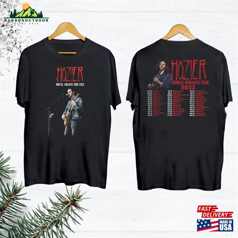 Hozier Graphic Shirt Fan Gift Unreal Unearth Tour 2023 Unisex Sweatshirt Hozier Graphic Shirt Fan Gift Unreal Unearth Tour 2023 Unisex Sweatshirt