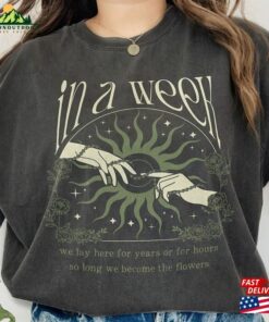 Hozier In A Week T-Shirt Lyrics Shirt No Grave Can Hold My Body Down Tee Unisex Classic