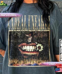 Hozier Music Shirt Bootleg Unreal Unearth Tour 2023 Concert Vintage 90S Y2k Sweatshirt Hoodie T-Shirt