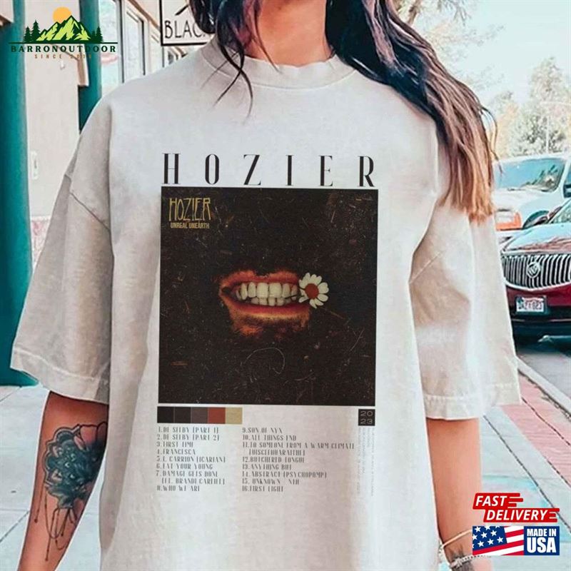 Hozier Shirt Merch Unreal Unearth Unisex T-Shirt Hozier Shirt Merch Unreal Unearth Unisex T-Shirt
