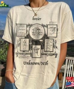 Hozier Shirt Tour 2023 Unreal Unearth Hoodie T-Shirt