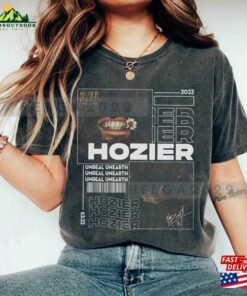 Hozier Tour 2023 T-Shirt Music Graphic Tee Unreal Unearth Album Shirt Sweatshirt