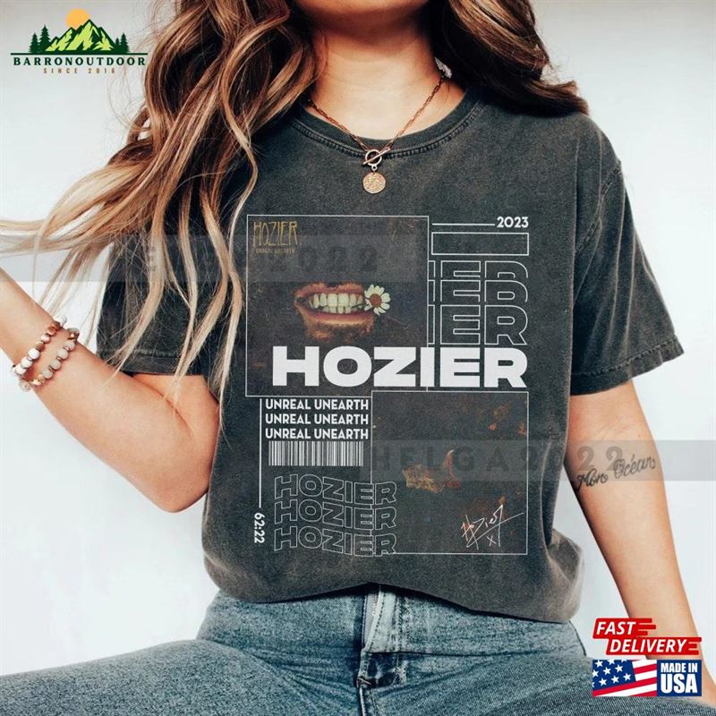 Hozier Tour 2023 T-Shirt Music Graphic Tee Unreal Unearth Album Shirt Sweatshirt Hozier Tour 2023 T-Shirt Music Graphic Tee Unreal Unearth Album Shirt Sweatshirt