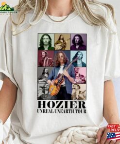 Hozier Unreal Unearth 2023 Shirt Eras Tour No Grave Can Hold My Body Down T-Shirt Hoodie