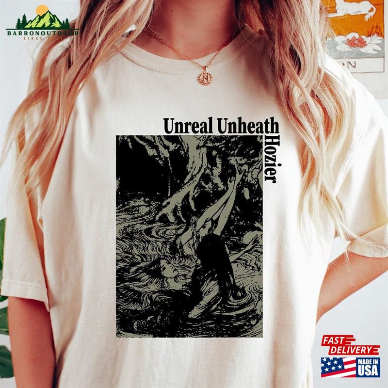 Hozier Unreal Unearth 2023 Sweatshirt Vintage Lyrics Art Gift T-Shirt No Grave Can Hold My Body Down Classic Hozier Unreal Unearth 2023 Sweatshirt Vintage Lyrics Art Gift T-Shirt No Grave Can Hold My Body Down Classic