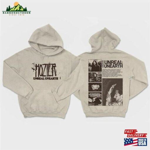 Hozier Unreal Unearth List 2023 Shirt Music Sweatshirt No Grave Can Hold My Body Down T-Shirt Unisex