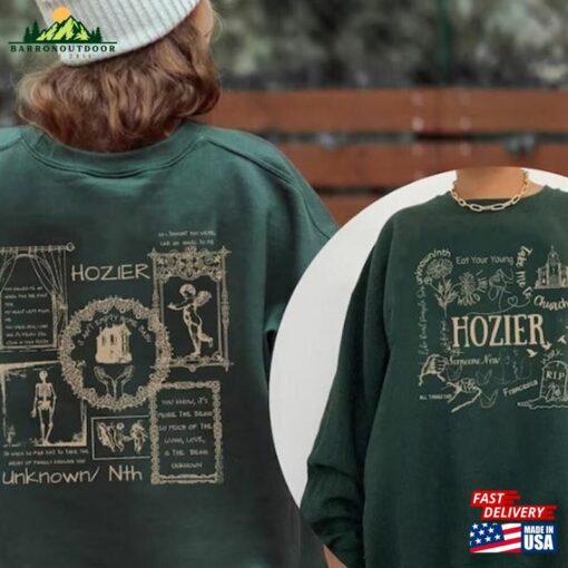 Hozier Unreal Unearth List Shirt Music Unisex Gift Hoodie Classic