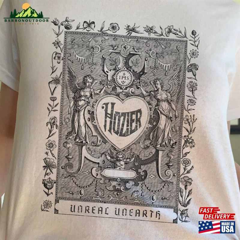 Hozier Unreal Unearth T-Shirt Merch Vintage Band Tee Hoodie Classic Hozier Unreal Unearth T-Shirt Merch Vintage Band Tee Hoodie Classic
