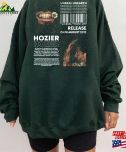 Hozier Unreal Unearth Tour 2024 Graphic Album Tshirt Concert T-Shirt Sweatshirt