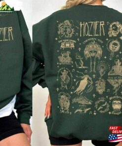 Hozier Unreal Unearth Tour Retro Shirt Cool Design Concert Short Sleeve Crewneck T-Shirt Unisex