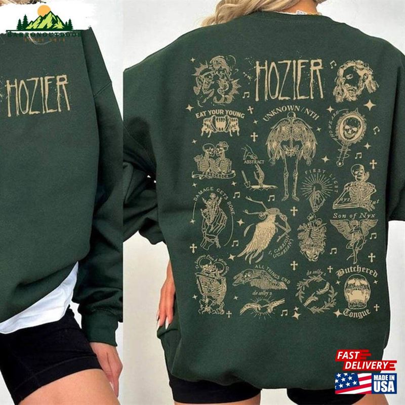 Hozier Unreal Unearth Tour Retro Shirt Cool Design Concert Short Sleeve Crewneck T-Shirt Unisex Hozier Unreal Unearth Tour Retro Shirt Cool Design Concert Short Sleeve Crewneck T-Shirt Unisex