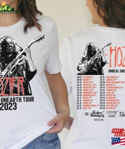 Hozier Unreal Unearth Tour Shirt Dinner And Diatribes No Grave Can Hold My Body Down Tee Unisex Classic