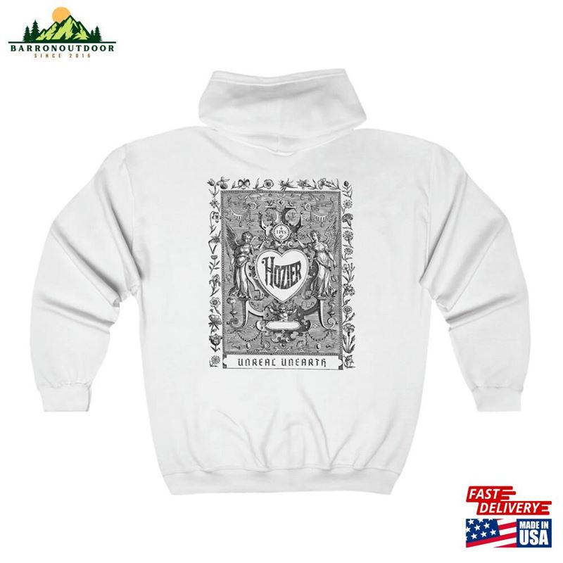 Hozier Unreal Unearth Zip Up Hoodie Merch Classic T-Shirt Hozier Unreal Unearth Zip Up Hoodie Merch Classic T-Shirt