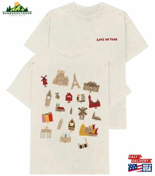 Hs Love On Tour 2023 Merch Harry Styles T-Shirt Hoodie