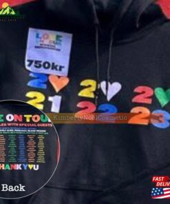 Hs Love On Tour 2023 Merch Hoodie Harry Uk Classic