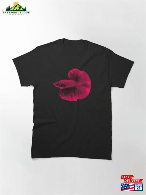 Huevember Betta Fish Classic T-Shirt Unisex
