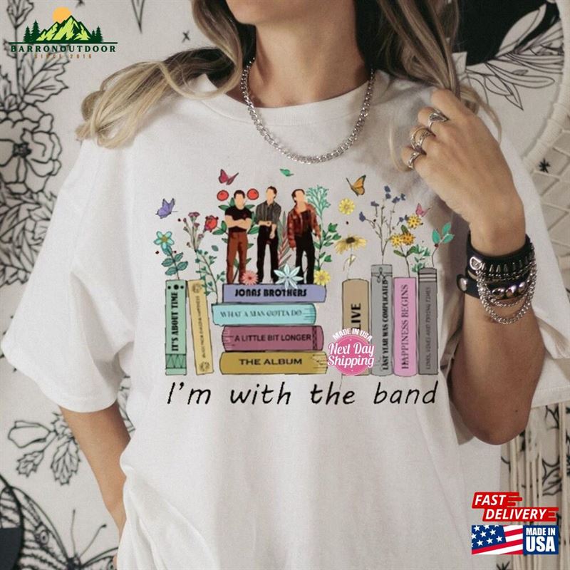 I’M With The Jonas Band Floral Shirt Brothers All Albums Tee Tour Concert 2023 Retro Unisex Gift Hoodie Sweatshirt I’M With The Jonas Band Floral Shirt Brothers All Albums Tee Tour Concert 2023 Retro Unisex Gift Hoodie Sweatshirt