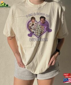 I Am A Child Of Divorce Haylor Shirt Harry Taylor Y2k Meme Tee Trendy Unisex T-Shirt