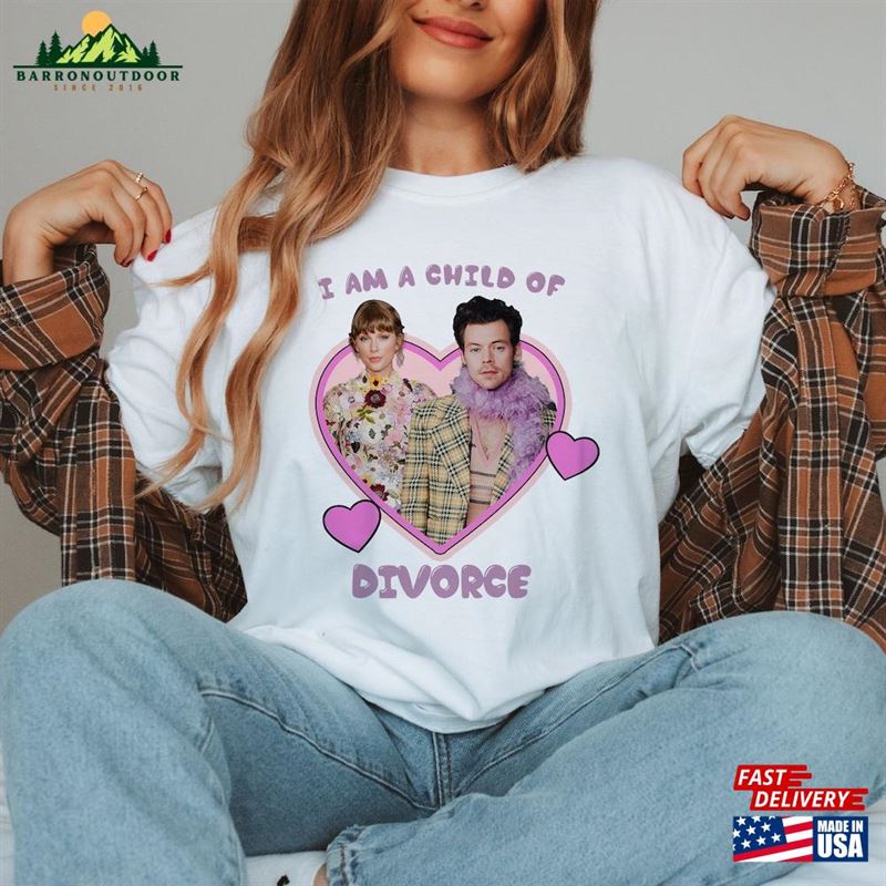 I Am A Child Of Divorce Vintage T-Shirt Harry Taylor Shirt Haylor Unisex I Am A Child Of Divorce Vintage T-Shirt Harry Taylor Shirt Haylor Unisex