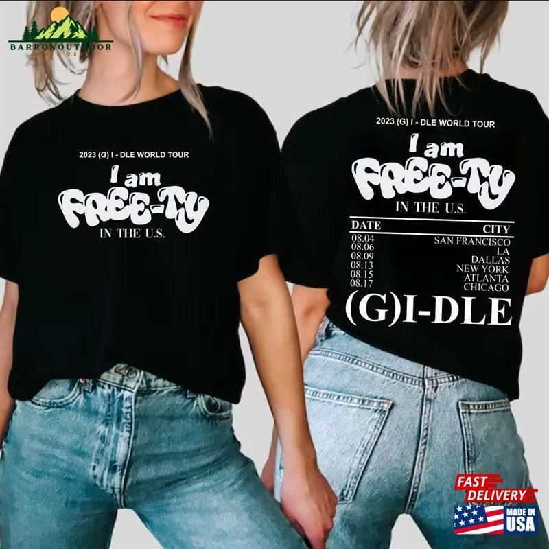 I Am Free Ty World Tour 2023 T-Shirt G Classic Unisex I Am Free Ty World Tour 2023 T-Shirt G Classic Unisex