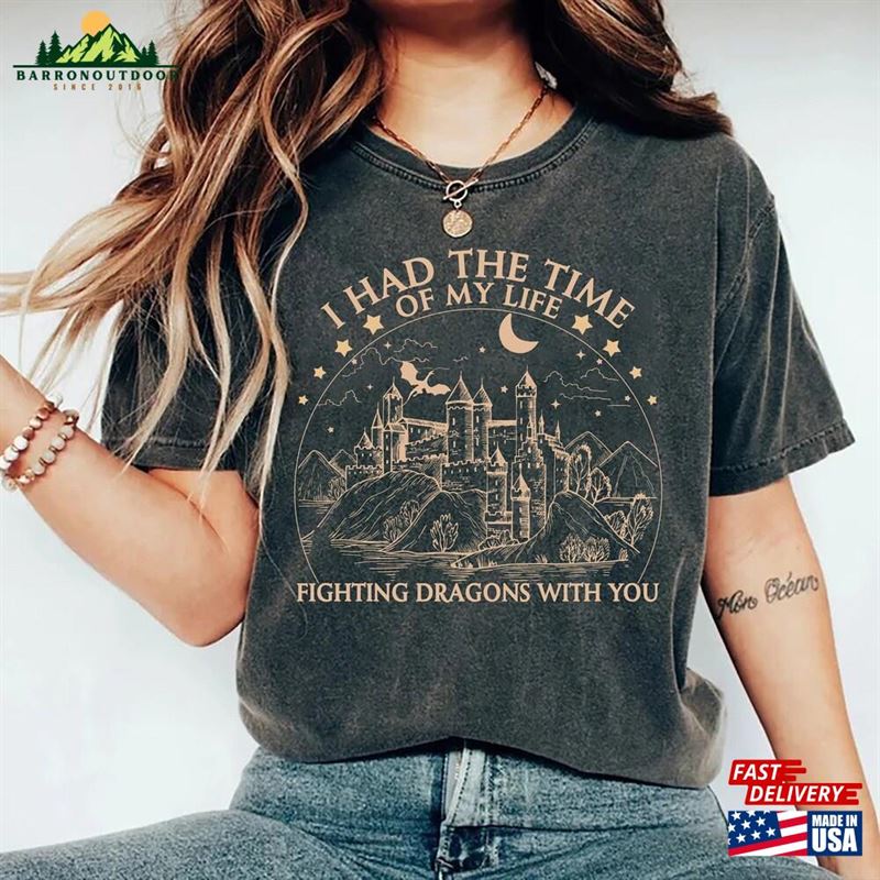 I Had The Time Of My Life Fighting Dragons With You Shirt Speak Now Tee Taylor's Version Sweatshirt Classic I Had The Time Of My Life Fighting Dragons With You Shirt Speak Now Tee Taylor's Version Sweatshirt Classic