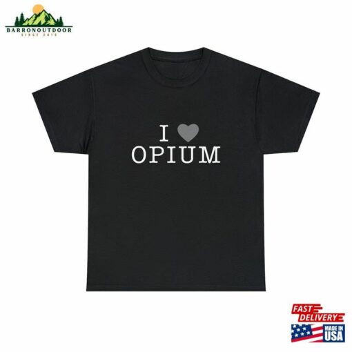 I Heart Opium Tee Sweatshirt Classic