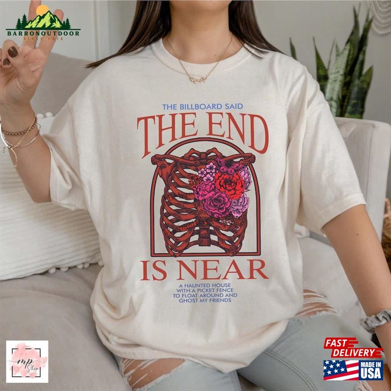 I Know The End Lyric Shirt Is Near Punisher Phoebe Hoodie Classic I Know The End Lyric Shirt Is Near Punisher Phoebe Hoodie Classic