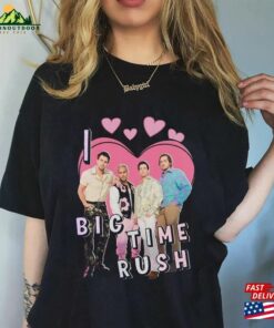 I Love Big Time Rush Shirt Funny T-Shirt Classic