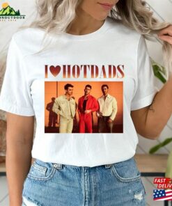 I Love Hot Dad Shirt Jonas Brothers Gym Partner Tee Classic Hoodie