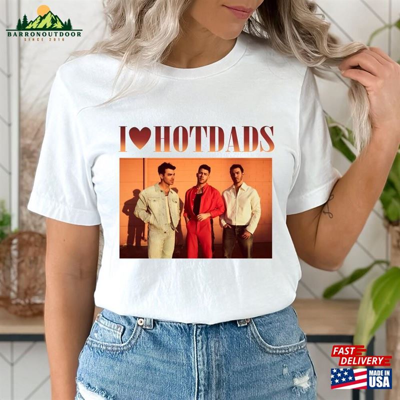 I Love Hot Dad Shirt Jonas Brothers Gym Partner Tee Classic Hoodie I Love Hot Dad Shirt Jonas Brothers Gym Partner Tee Classic Hoodie