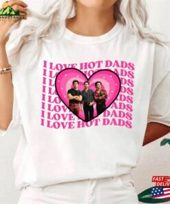 I Love Hot Dads Jonas Brothers Comfort Colors T-Shirt Shirt 2023 Tour Sweatshirt