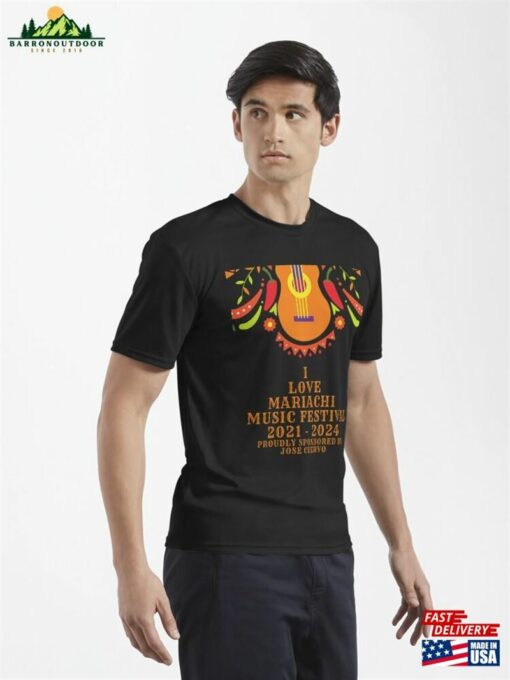 I Love Mariachi Music Festival T Shirt 2021 2024 Classic Hoodie