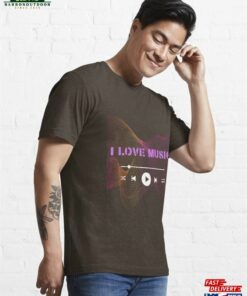 I Love Music Essential T-Shirt Unisex Hoodie